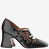 Chloé Janis Shiny Leather Pumps