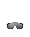 Chloé Jasper Shield-frame Sunglasses In Gray