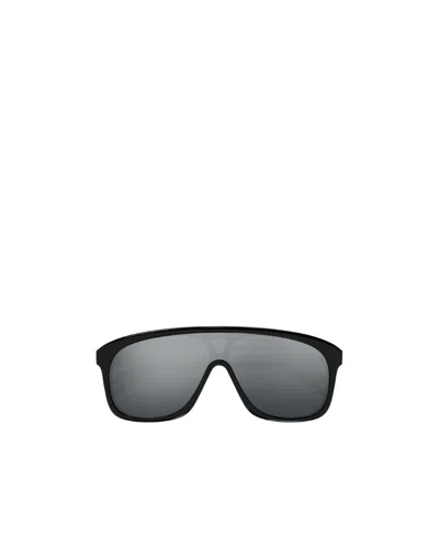 Chloé Jasper Shield-frame Sunglasses In Gray