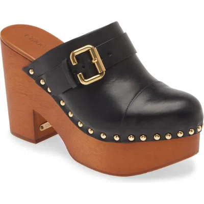 Chloé Jeanette Platform Clog