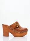 CHLOÉ JEANNETE WEDGE CLOGS