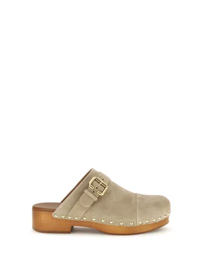 CHLOÉ JEANNETTE CLOG MULES