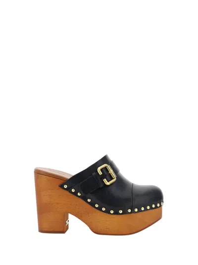 CHLOÉ JEANNETTE CLOGS SANDALS