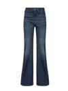 Chloé Wide Leg Flare Jeans