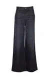 Chloé Straight Leg Trousers High Waist In Black