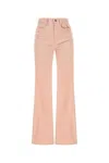 Chloé Chloe Women Pastel Pink Denim Jeans In Pink
