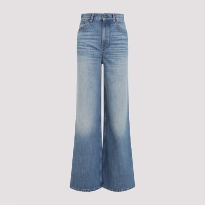 Chloé High-rise Wide-leg Jeans In Blue