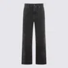 Chloé Straight Leg Five-pocket Trousers With Belt Loops In Black