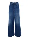 Chloé Palazzo Jeans In Blu