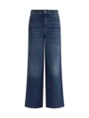 Chloé Women High Waist Jeans In Blue