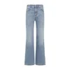 Chloé Washed-out Straight-leg Jeans In Blue