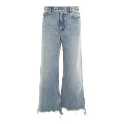 Chloé Light Blue High Waist Jeans