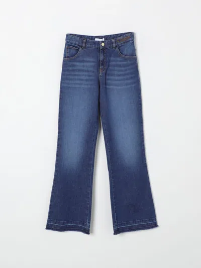 Chloé Jeans  Kids Color Blue In Blau