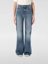 Chloé Denim Snake Brooch Detail In Blue