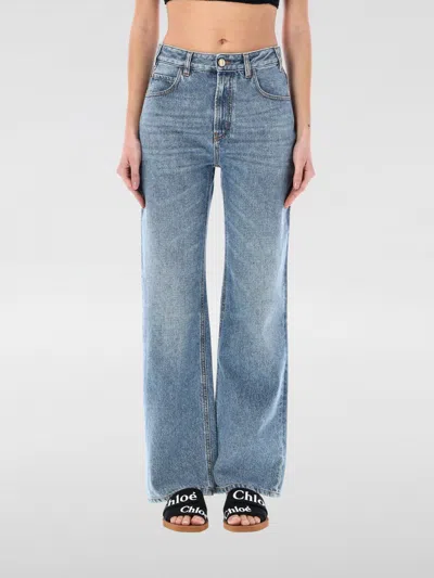 Chloé Chloe Woman Pantalone In Blue
