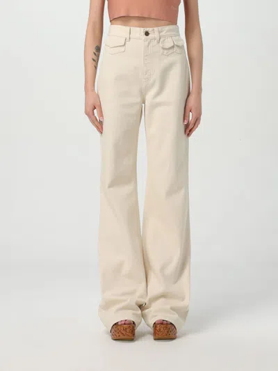 CHLOÉ JEANS CHLOÉ WOMAN COLOR WHITE,G84525001