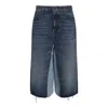 Chloé Dark Blue Cotton Jeans In Dark Night Blue