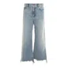 Chloé Light Blue High Waist Jeans In Iced Blue