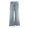 Chloé Light Blue High Waist Jeans In Blue