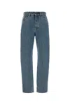 Chloé Light Indigo High-waisted Tapered Jeans In Blue