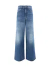 Chloé Wide-leg Jeans In Night Blue