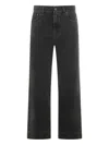 Chloé Jeans With Patch Pockets In Black