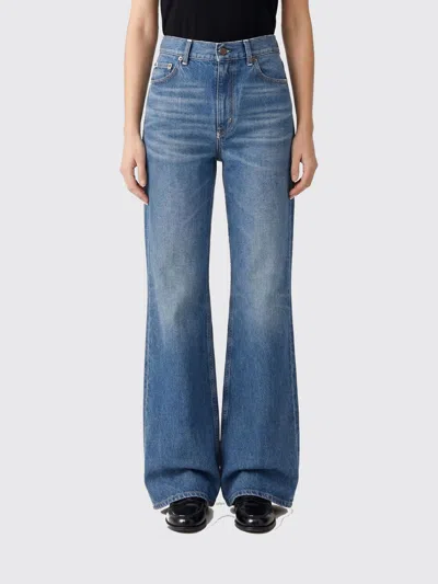 Chloé Jeans  Woman Color Indigo In Blue