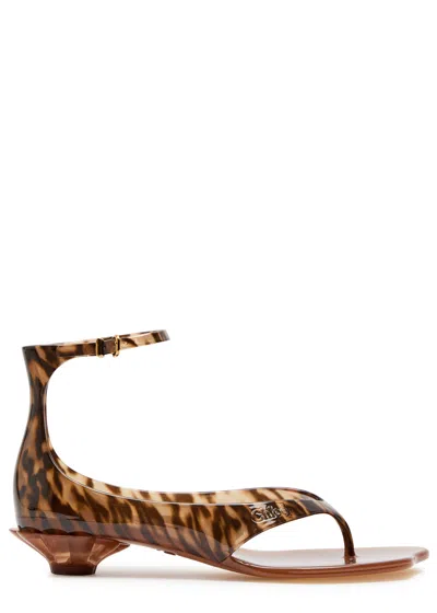 CHLOÉ CHLOE JELLY 25 THONG SANDALS