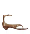 Chloé Chloe Women Biscuit Tpu Chloe Jelly Thong Sandals In Brown