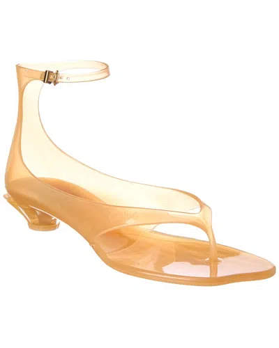 Chloé Jelly Rubber Sandal In Black
