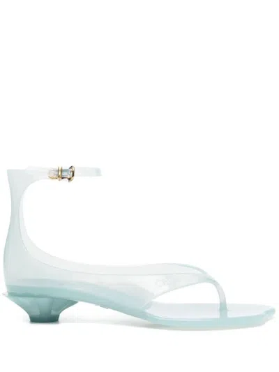Chloé Jelly Sandals Shoes In Green