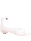 Chloé Jelly Sandals In White