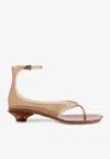 Chloé Chloe Women Biscuit Tpu Chloe Jelly Thong Sandals In Brown