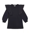 Chloé Fleece Rouge Dress In Navy