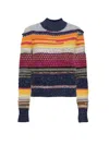 Chloé Women's Pullover Sweater | Size Medium | Chc22amp046209cb In Multicolor 2