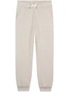 Chloé Printed-pocket Track Pants In Beige Marl