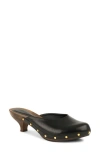 Chloé Leather Mules In Black