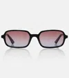 Chloé Rectangular-shape Sunglasses In Black