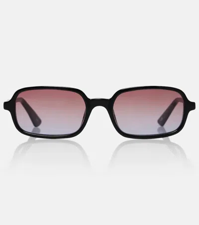 Chloé Judy Rectangular Sunglasses In Black