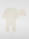 CHLOÉ JUMPSUIT CHLOÉ KIDS COLOR PINK,G08453010