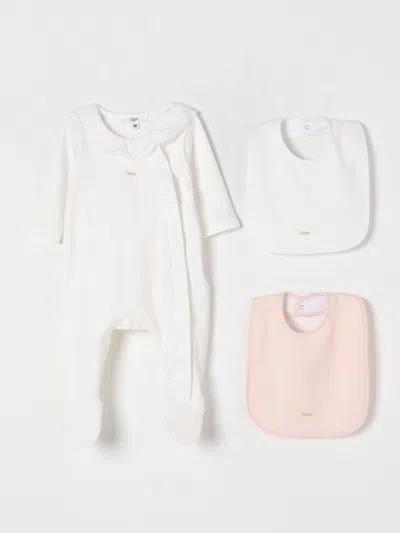 Chloé Jumpsuit  Kids Color White In White