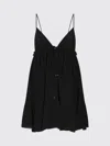 Chloé Silk Camisole Mini Dress In Black