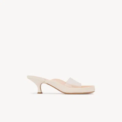 Chloé Junie Heeled Mule In Pink