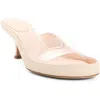 Chloé Junie Kitten Heel Mule In White