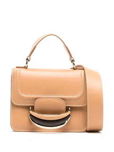 Chloé Kattie Crossbody Bag In Brown