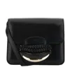 Chloé Kattie Leather Crossbody Bag In Black