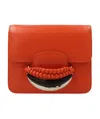 Chloé Kattie Leather Crossbody Bag In Red