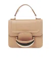 Chloé Kattie Small Shoulder Bag In Nude