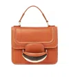 Chloé Kattie Small Shoulder Bag In Orange
