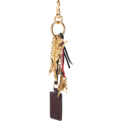 Chloé Kerala 25 Bag Charm In Gold
